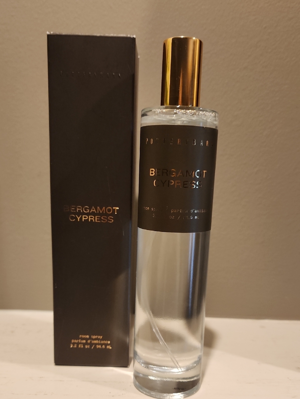 Pottery Barn Bergamot Cypress Room Spray New In Box